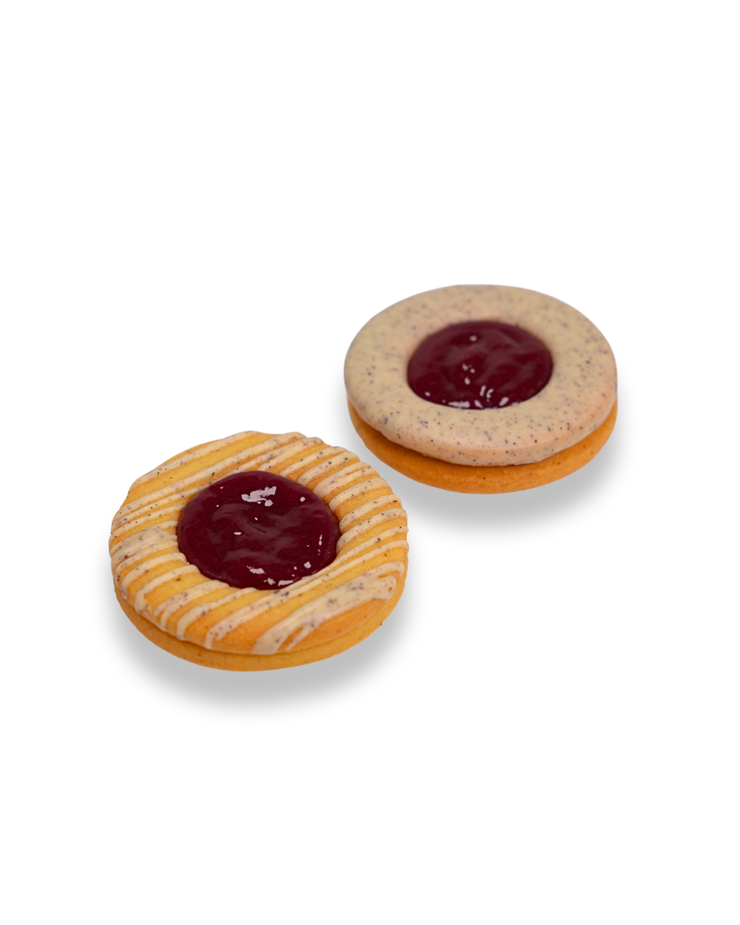 Biscotti Vaniglia e Lampone - min 10 pz