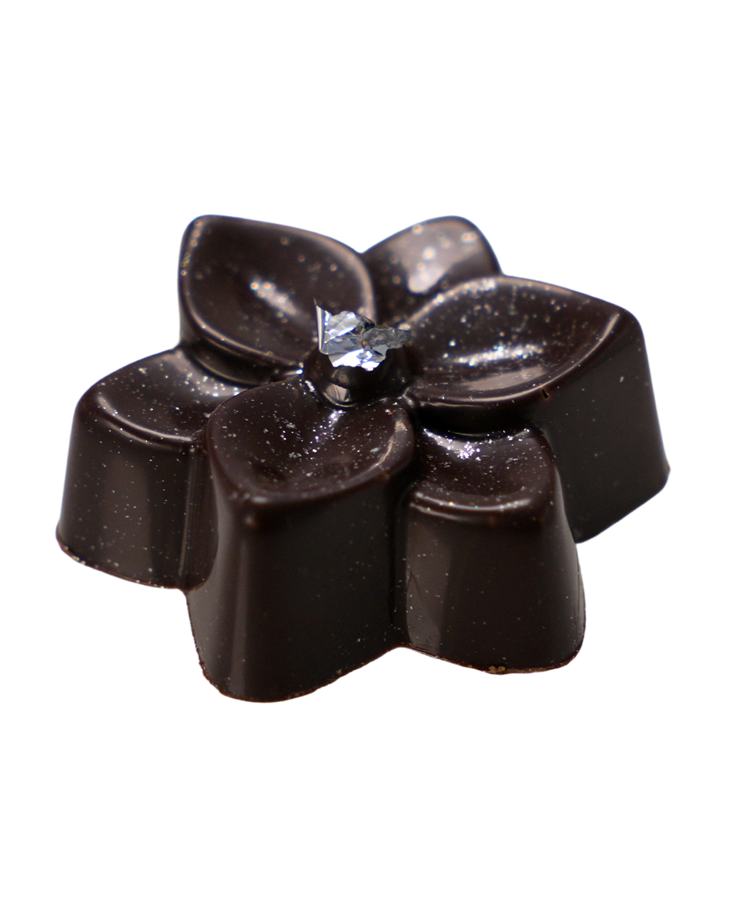 Lilium: 70% fondente Ripieno Mirtillo e Violetta