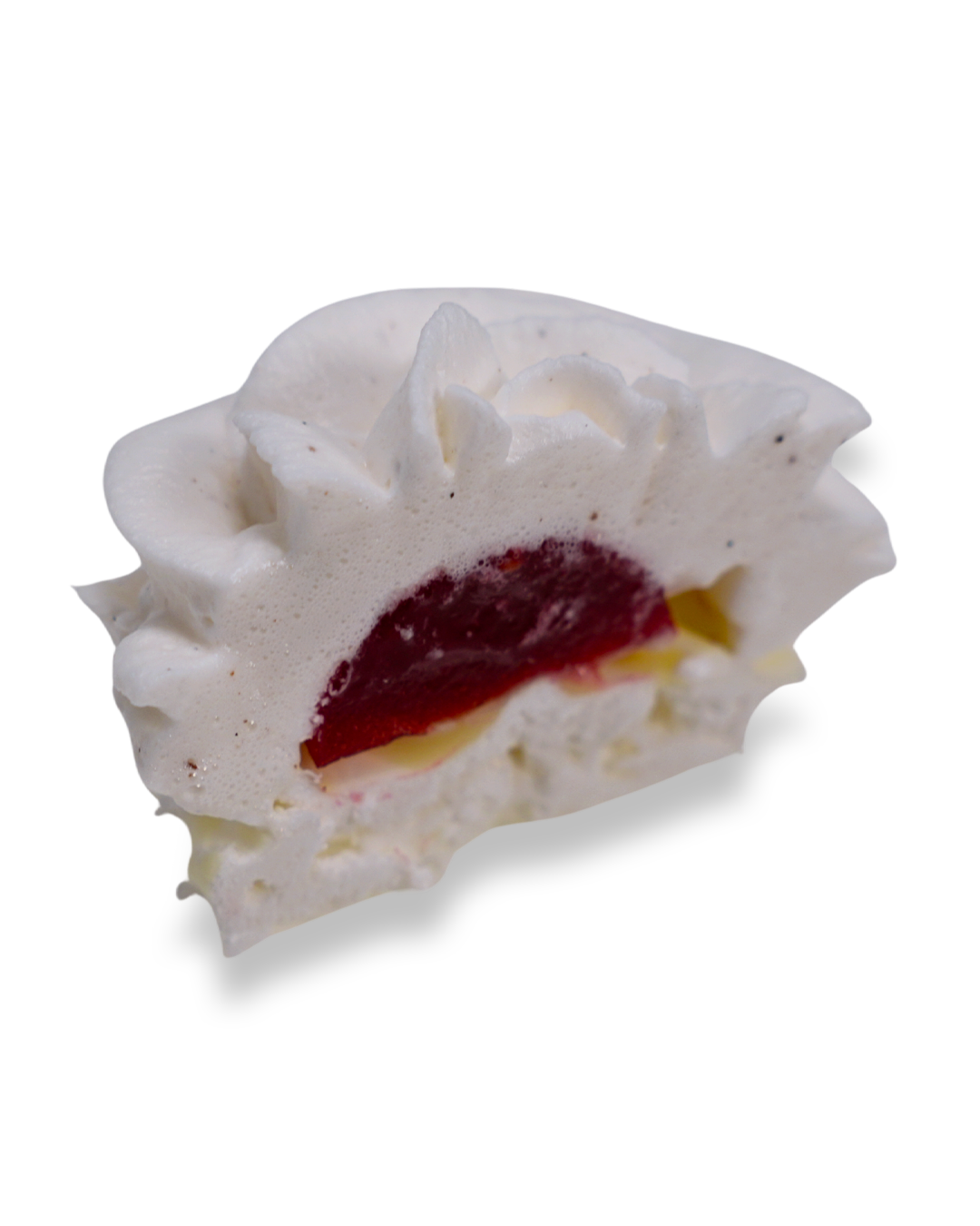 Pavlova lampone vaniglia e rosa - 5 pz