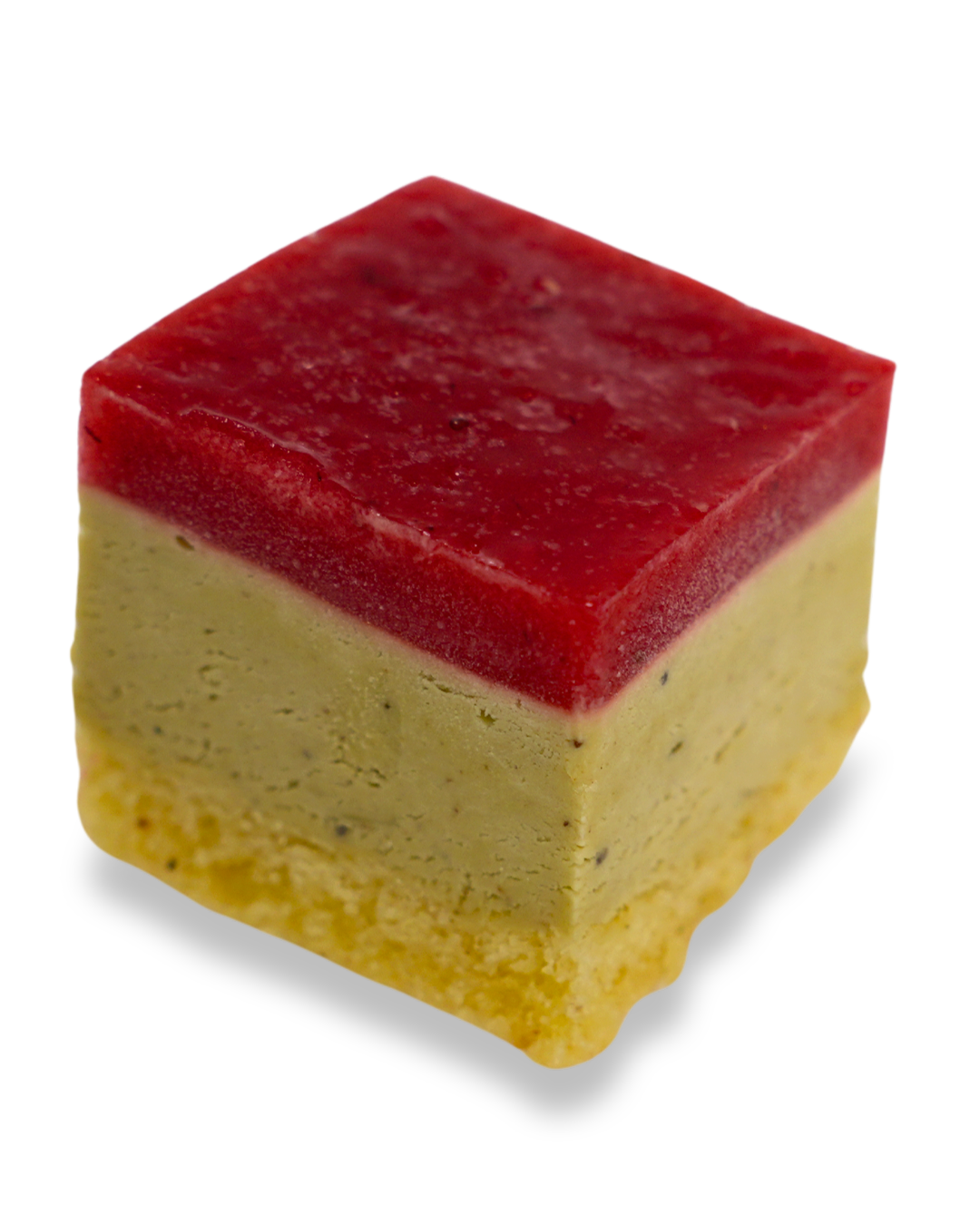 Quadri fragola e pistacchio - 5 pz